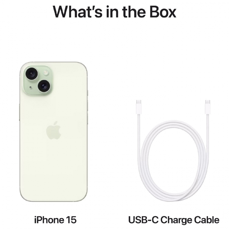 Apple iPhone 15 256 GB Grønn