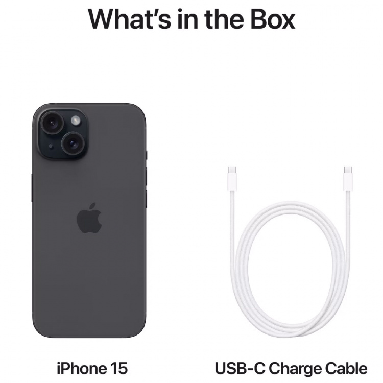 Apple iPhone 15 512 GB Svart Apple iPhone 15 512 GB Svart