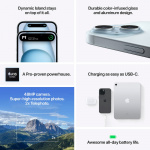 Apple iPhone 15 Plus 256 GB Svart