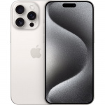 Apple iPhone 15 Pro Max 256 GB hvit titan Apple iPhone 15 Pro Max 256 GB hvit titan