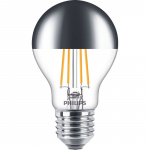 Philips LED E27 Normal Filament Top Mirrored Dimbar 50W 650lm