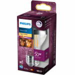 Philips LED E27 Normal Filament Top Mirrored Dimbar 50W 650lm