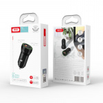 XO CC33 - Billader PD QC 3.0, 18 W, 1x USB, 1x USB-C, svart XO CC33 - Billader PD QC 3.0, 18 W, 1x USB, 1x USB-C, svart