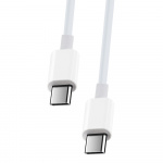 Maxlife MXUC-05 Ladekabel USB-C - USB-C, 2 m 60 W, hvit
