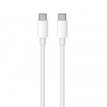 Maxlife MXUC-05 Ladekabel USB-C - USB-C, 2 m 60 W, hvit