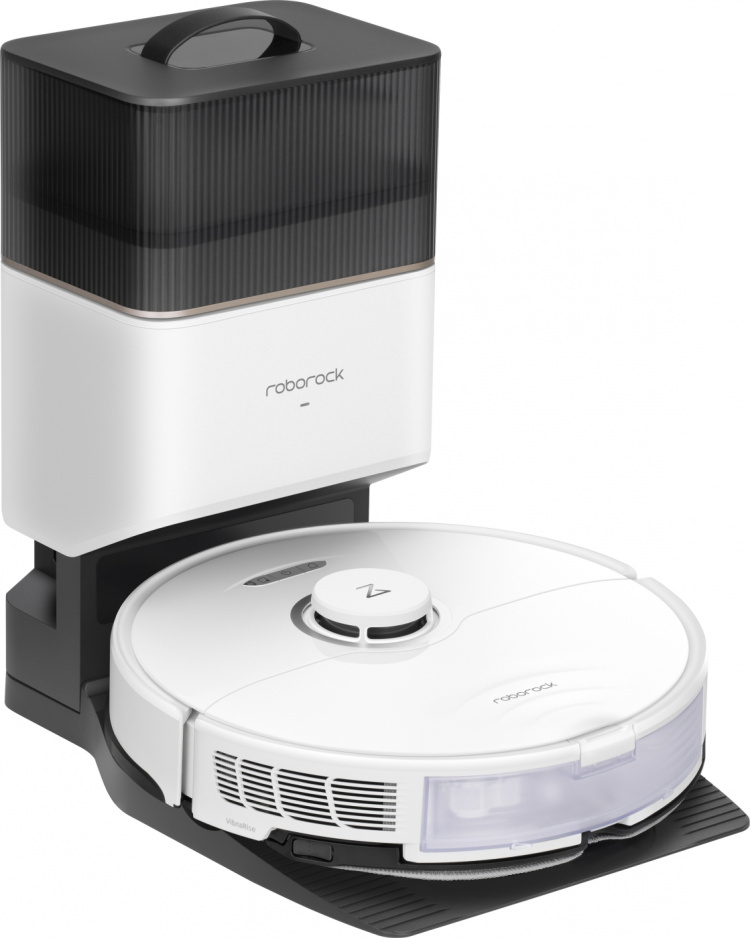 Roborock S8+ robotstøvsuger, hvit