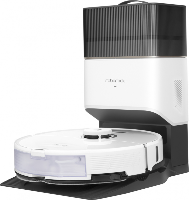 Roborock S8+ robotstøvsuger, hvit