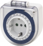 AIRAM Tidsur IP44, 24 timer, støpsel