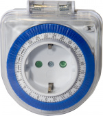 AIRAM Tidsur IP44, 24 timer, støpsel