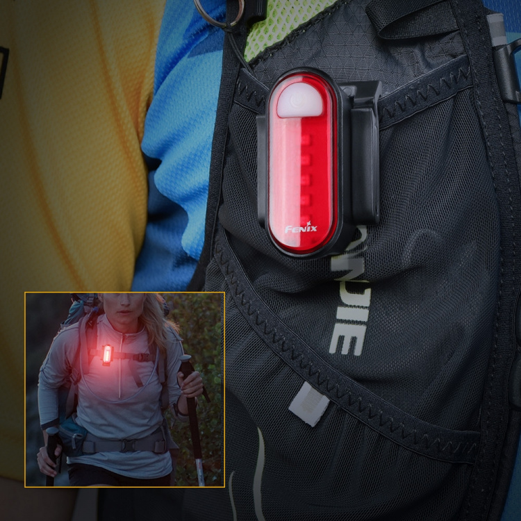 Fenix bC05R V2.0 baklykt, 15 lm