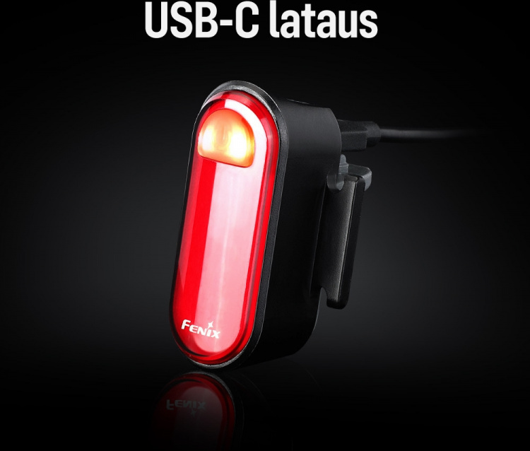 Fenix bC05R V2.0 baklykt, 15 lm