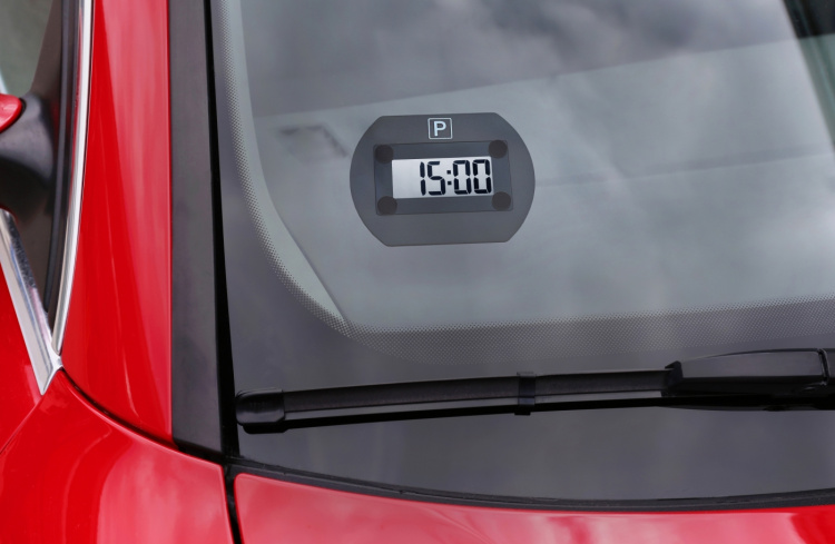 Needit Park Lite 2 Automatisk parkeringsskive, svart Needit Park Lite 2 Automatisk parkeringsskive, svart
