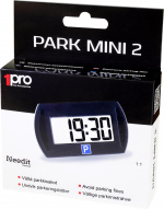 Needit Park Mini 2 Automatisk parkeringsskive, svart Needit Park Mini 2 Automatisk parkeringsskive, svart