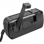 LogiLink Sveivradio med lommelykt og solcellepanel Svart LogiLink Sveivradio med lommelykt og solcellepanel Svart