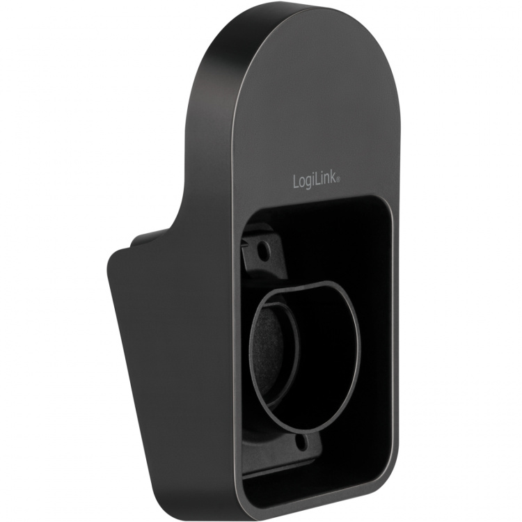 LogiLink Veggbrakett for kabel og Type 2-kontakt