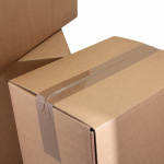 LogiLink Pakketape Quiet 48 mm x 66 m, brun 6-pakning