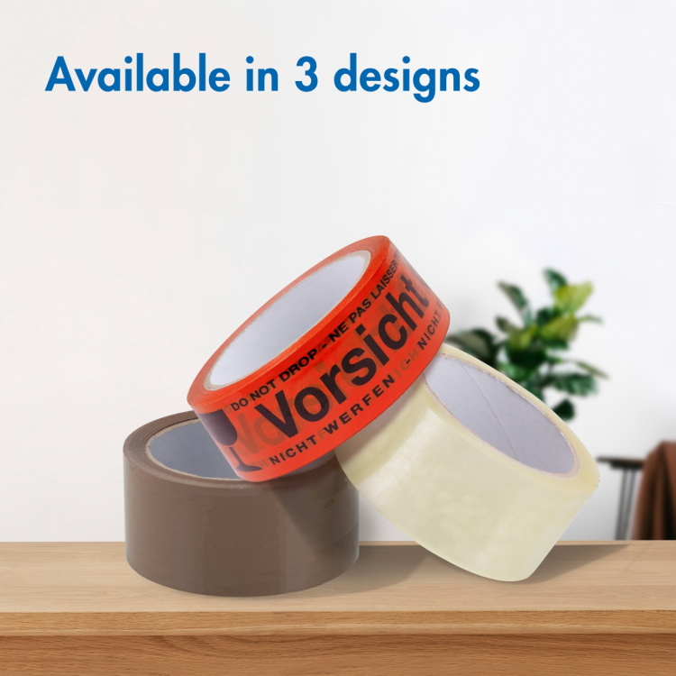 LogiLink Pakketape Silent 48 mm x 66 m Transparent 6-pakning