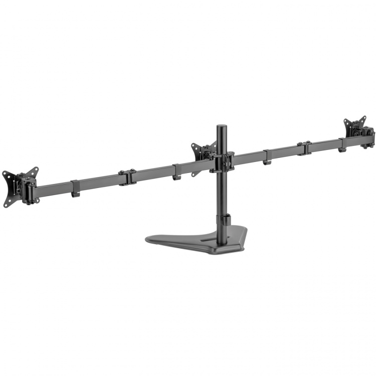 LogiLink Monitorstativ/fot trippel 17-27
