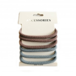 Hårsnodd Basic - Blå/grå