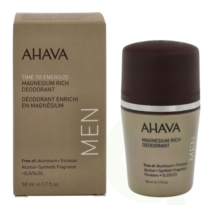 Ahava Men Roll-On Magnesium Rich Deodorant 50 ml