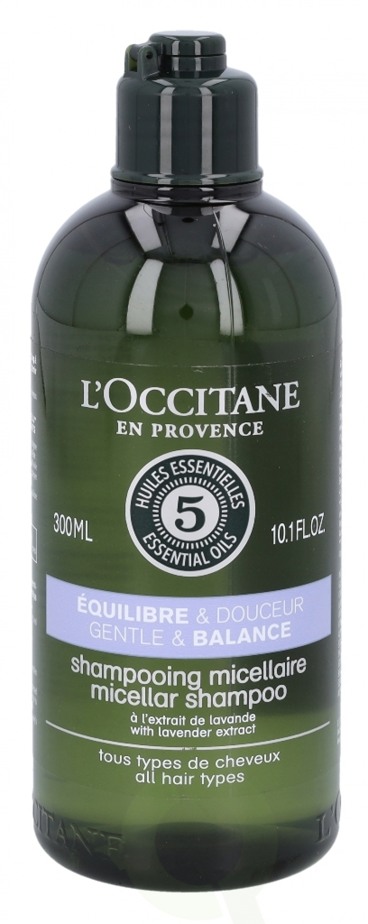 L\'Occitane 5 Ess. Oils Gen. & Bal. Micellar Shampoo 300 ml