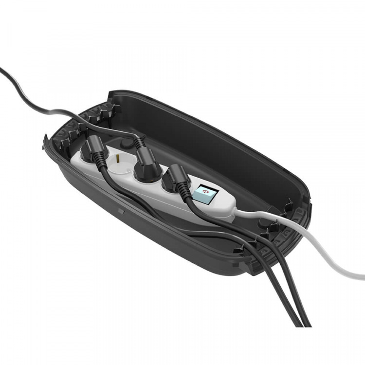 D-LINE Beskyttelsesboks for Grenuttak for Utendørs Bruk Sort D-LINE Beskyttelsesboks for Grenuttak for Utendørs Bruk Sort