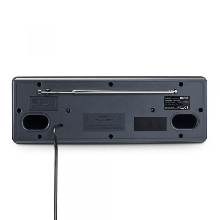 Hama Radio FM/DAB+/CD/BT DR1560CBT Svart Hama Radio FM/DAB+/CD/BT DR1560CBT Svart