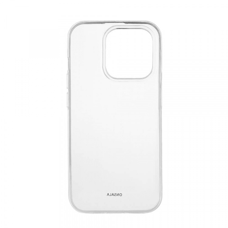 Onsala Mobildeksel Resirkulert TPU Transparent - iPhone 15 Pro