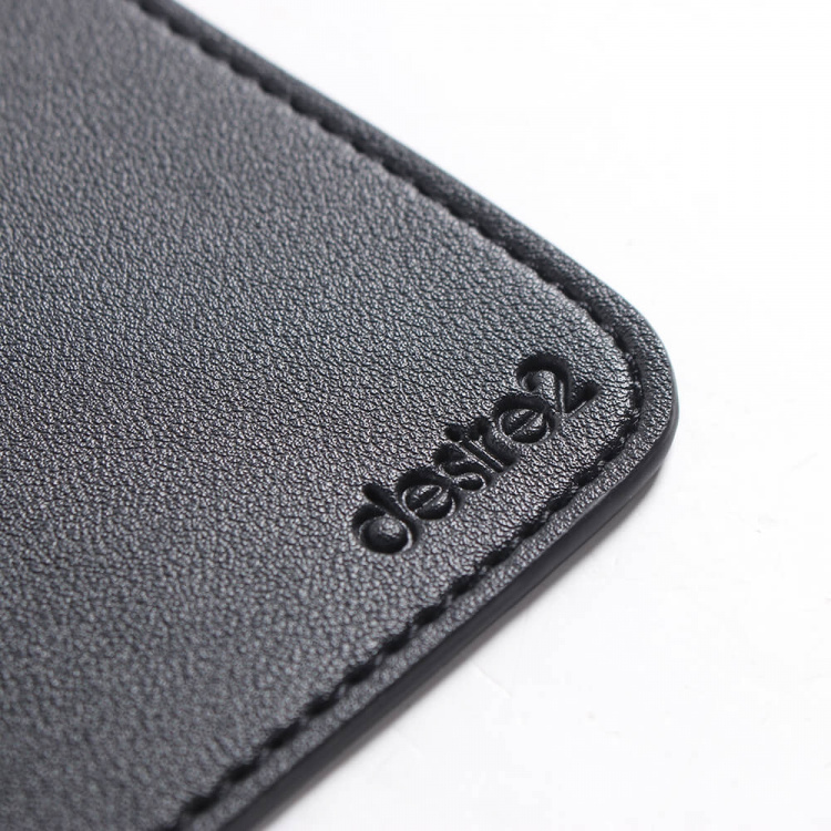 Desire2 Skrivebordsmatte Grått Vegansk Skinn 400x900mm