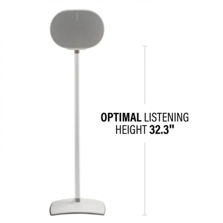 SANUS Floor Stand for Sonos ERA300 Pair White