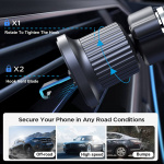 Gear MagSerie Mobilholder Ventilasjon MagSafe Charge 15W Trådløs Gear MagSerie Mobilholder Ventilasjon MagSafe Charge 15W Trådløs