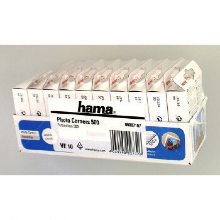 Hama Fotohörn 500 st Självhäftande 10 st/förp