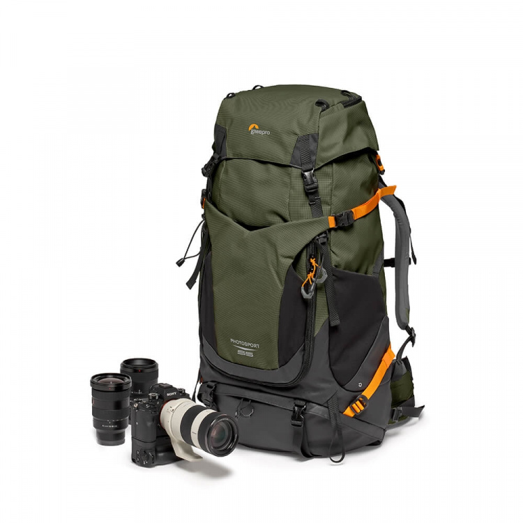 Lowepro Ryggsekk PhotoSport Pro 55L AW IV M-L Mørkegrønn