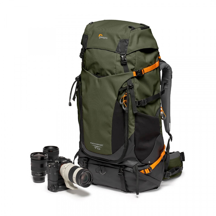 Lowepro Ryggsekk PhotoSport PRO 70L AW IV M-L Mørkegrønn