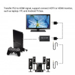 Raptor Adapter HDMI til PS2 Raptor Adapter HDMI til PS2