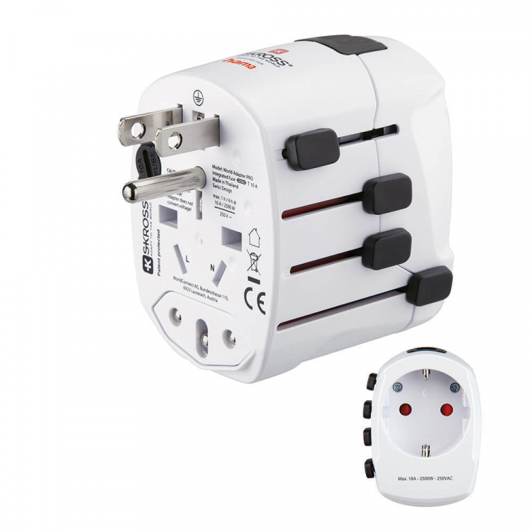 Hama Reiseadapter Verden Pro EU-WORLD 3-stift Hama Reiseadapter Verden Pro EU-WORLD 3-stift