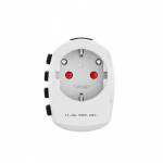 Hama Reiseadapter Verden Pro EU-WORLD 3-stift Hama Reiseadapter Verden Pro EU-WORLD 3-stift