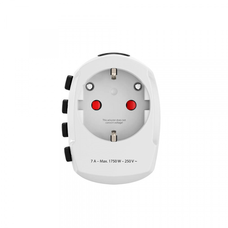 Hama Reiseadapter Verden Pro EU-WORLD 3-stift Hama Reiseadapter Verden Pro EU-WORLD 3-stift