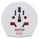 Hama Reiseadapter Verden Pro Light USB 3-stift