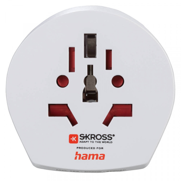 Hama Reiseadapter Verden Pro Light USB 3-stift