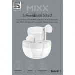 MIXX Hodetelefon Solo 2 In-Ear TWS Hvit