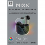 MIXX Hodetelefon Colour Chroma 2 In-Ear TWS Svart MIXX Hodetelefon Colour Chroma 2 In-Ear TWS Svart