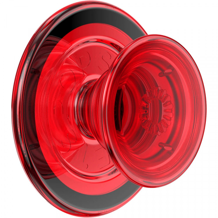 PopSockets PopGrip for Magsafe Danger Red Translucent PopSockets PopGrip for Magsafe Danger Red Translucent