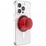 PopSockets PopGrip for Magsafe Danger Red Translucent PopSockets PopGrip for Magsafe Danger Red Translucent