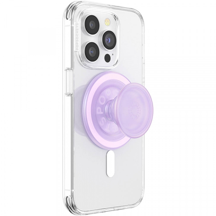 PopSockets PopGrip for Magsafe Opalescent Clear