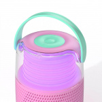 Mobility On Board Høyttaler Karaoke Kit Mic LED Rosa