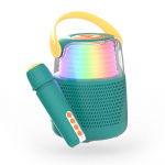 Mobility On Board Høyttaler Karaoke Kit Mic LED Blå