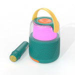 Mobility On Board Høyttaler Karaoke Kit Mic LED Blå