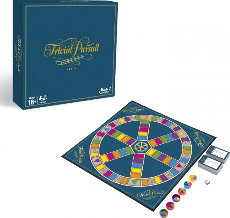 Hasbro Trivial Pursuit-spill, klassisk utgave FI