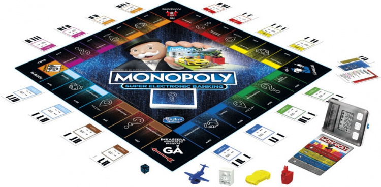 Hasbro Monopol Super Electronic Banking brettspill, SE